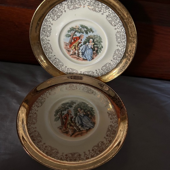 Crest O Gold Sabin Warranted 22K Vintage, Antique Dinnerware - Picture 12 of 16